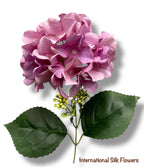 18'' Pongee Hydrangea Bush ( INT24007-#2 Purple )