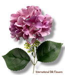 18'' Pongee Hydrangea Bush ( INT24007-#2 Purple )