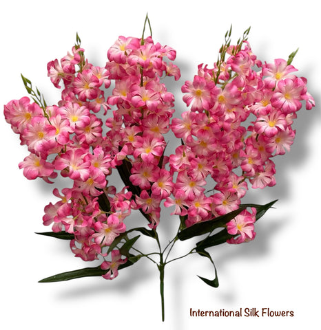 28.5'' Delphinium Bush ( INT7007-#5 Hot Pink )