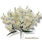 28.5'' Delphinium Bush ( INT7007-#1 Cream )