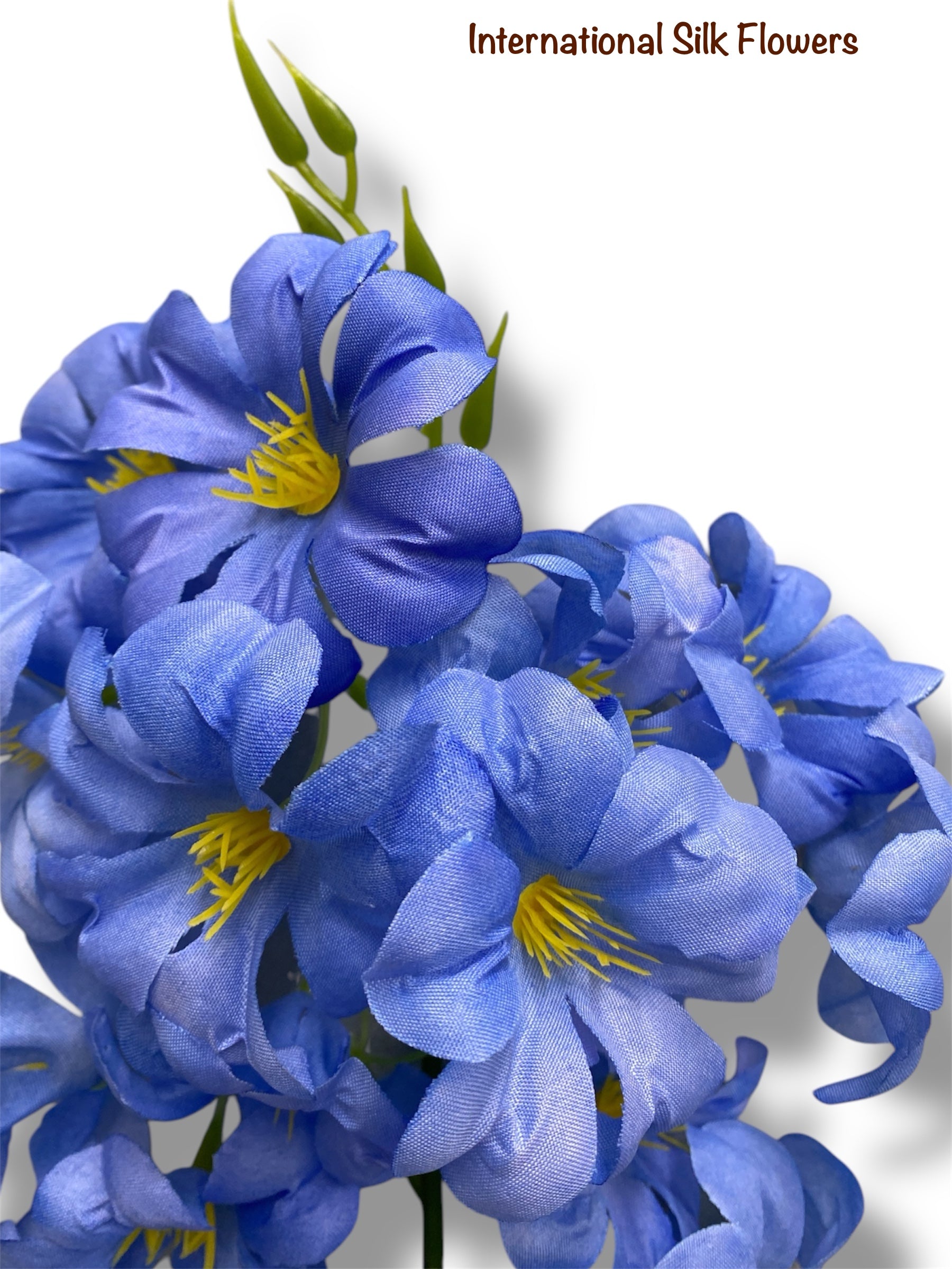 28.5'' Delphinium Bush ( INT7007-#4 Light Blue )