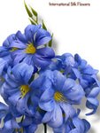 28.5'' Delphinium Bush ( INT7007-#4 Light Blue )