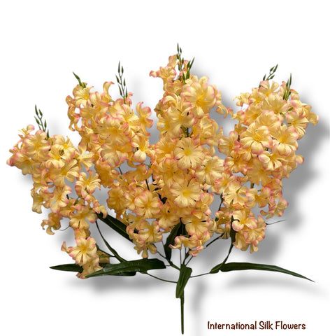 28.5'' Delphinium Bush ( INT7007-#14 Cream Pink )