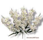 28.5'' Delphinium Bush ( INT7007-#2 White )