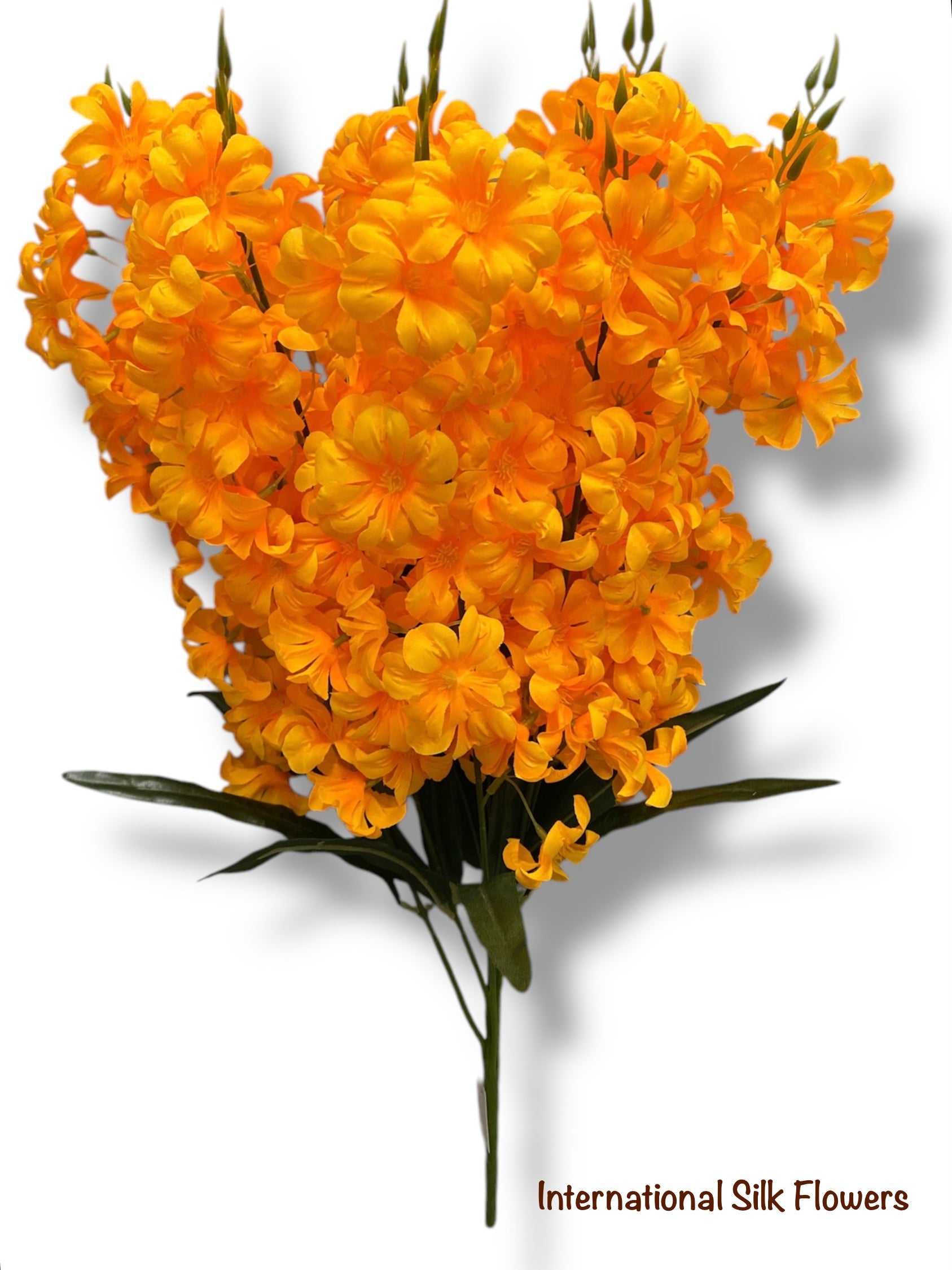 28.5'' Delphinium Bush ( INT7007-#6 Yellow )