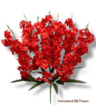28.5'' Delphinium Bush ( INT7007-#3 Red )