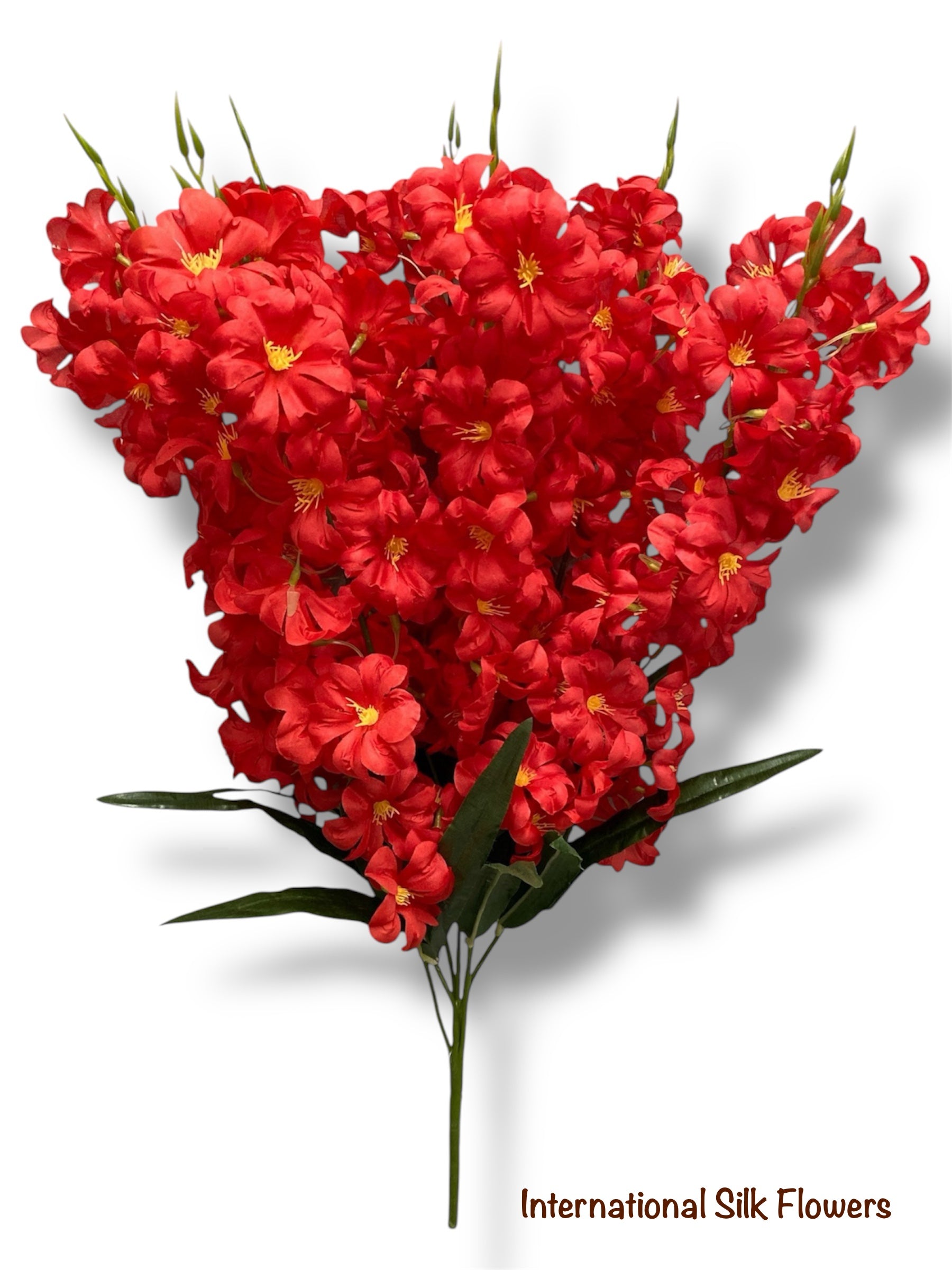 28.5'' Delphinium Bush ( INT7007-#3 Red )