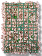 Hydrangea/Rose/Peony Wall Panel ( INT1012- Rose Gold )