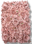 Hydrangea/Rose/Peony Wall Panel ( INT1012- Rose Gold )