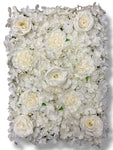 Hydrangea/Rose/Peony Wall Panel ( INT1012-Beige )