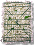Hydrangea/Rose/Peony Wall Panel ( INT1012-Beige )