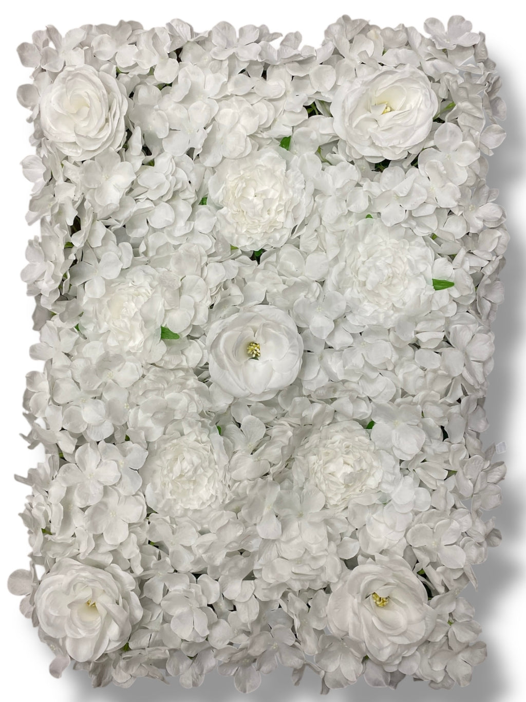 Hydrangea/Rose/Peony  Panel ( INT1012-White )