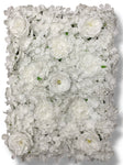 Hydrangea/Rose/Peony  Panel ( INT1012-White )