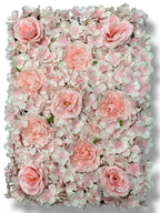 Hydrangea/Rose/Peony Wall Panel ( INT1012-Light Pink )