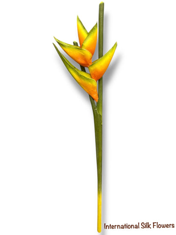 34" Hawaiian Heliconia Spray ( JYH754-Orange )