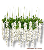 42'' Hanging Wisteria ( INT1226-White )