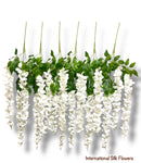42'' Hanging Wisteria ( INT1226-White )