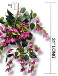 31'' Bougainvillea Hanging Bush ( INT1064-Purple )