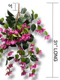 31'' Bougainvillea Hanging Bush ( INT1064-Purple )