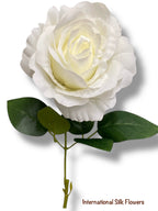 16.5'' Rose Bush ( B7E12-Cream )