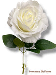 16.5'' Rose Bush ( B7E12-Cream )