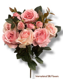 19'' Rose/Rose Bud Mix Bush ( TY4950-PK/2T )