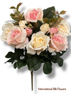 19'' Rose/Rose Bud Mix Bush ( TY4950-PK/CR )