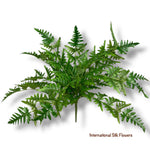 25'' Extra Large Leather Fern Bush ( GB155 )