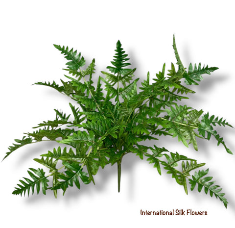25'' Extra Large Leather Fern Bush ( GB155 )