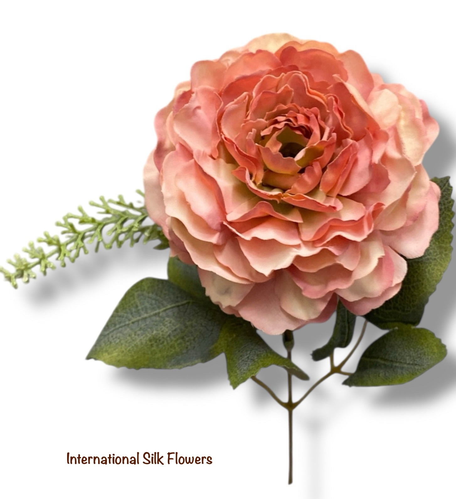 12'' Peony Hydrangea Bush ( J05080-Dusty Pink )