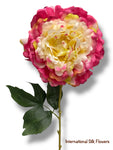 21'' Artificial Peony Bush ( INT0070- Fuchsia )