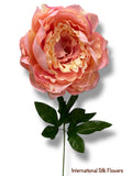 21" Faux Peony Bush ( 30590-Pink )