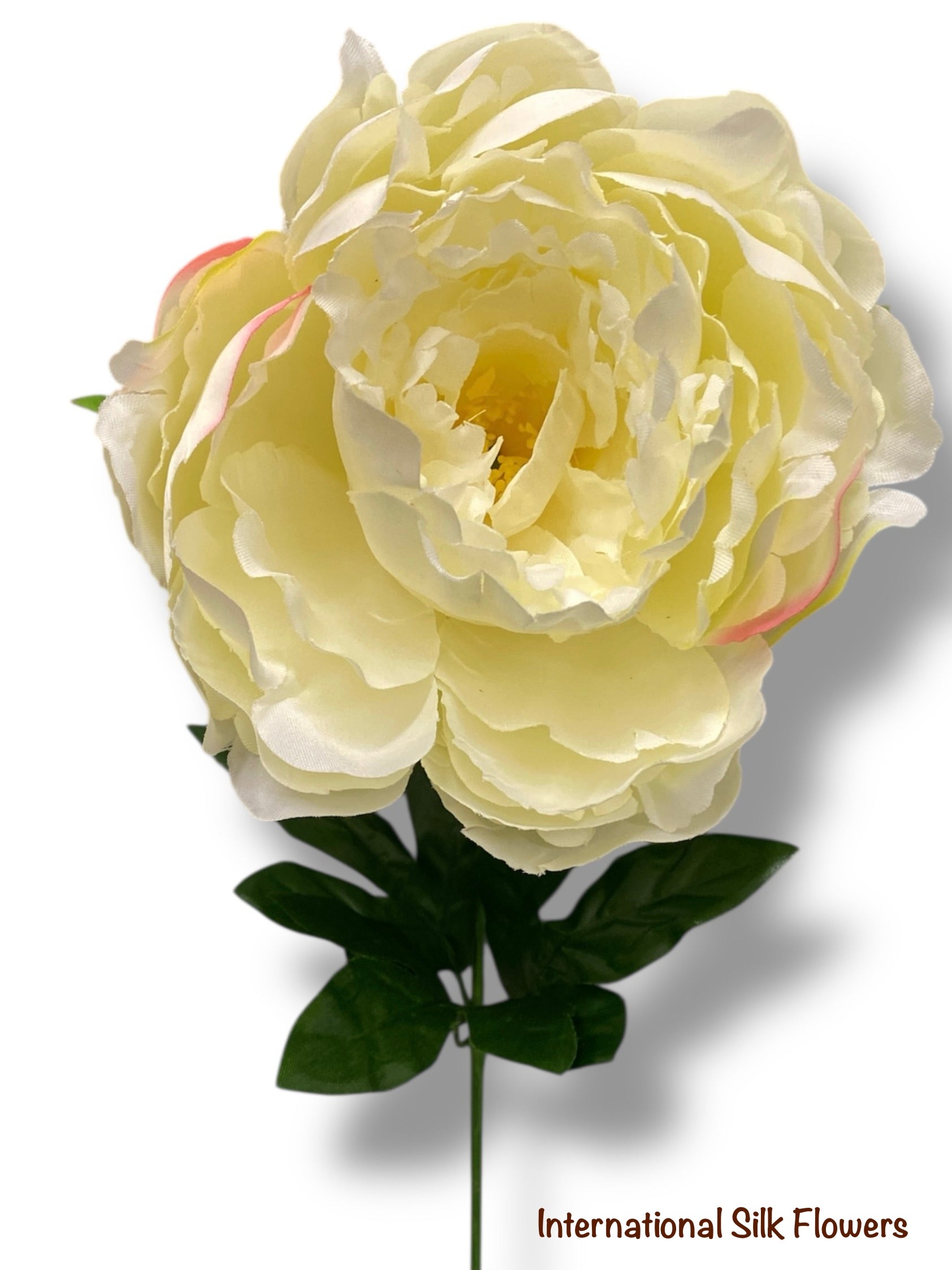 21" Faux Peony Bush ( 30590-Cream )
