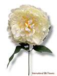 17'' Silk Peony Bush ( FBP791-Cream )