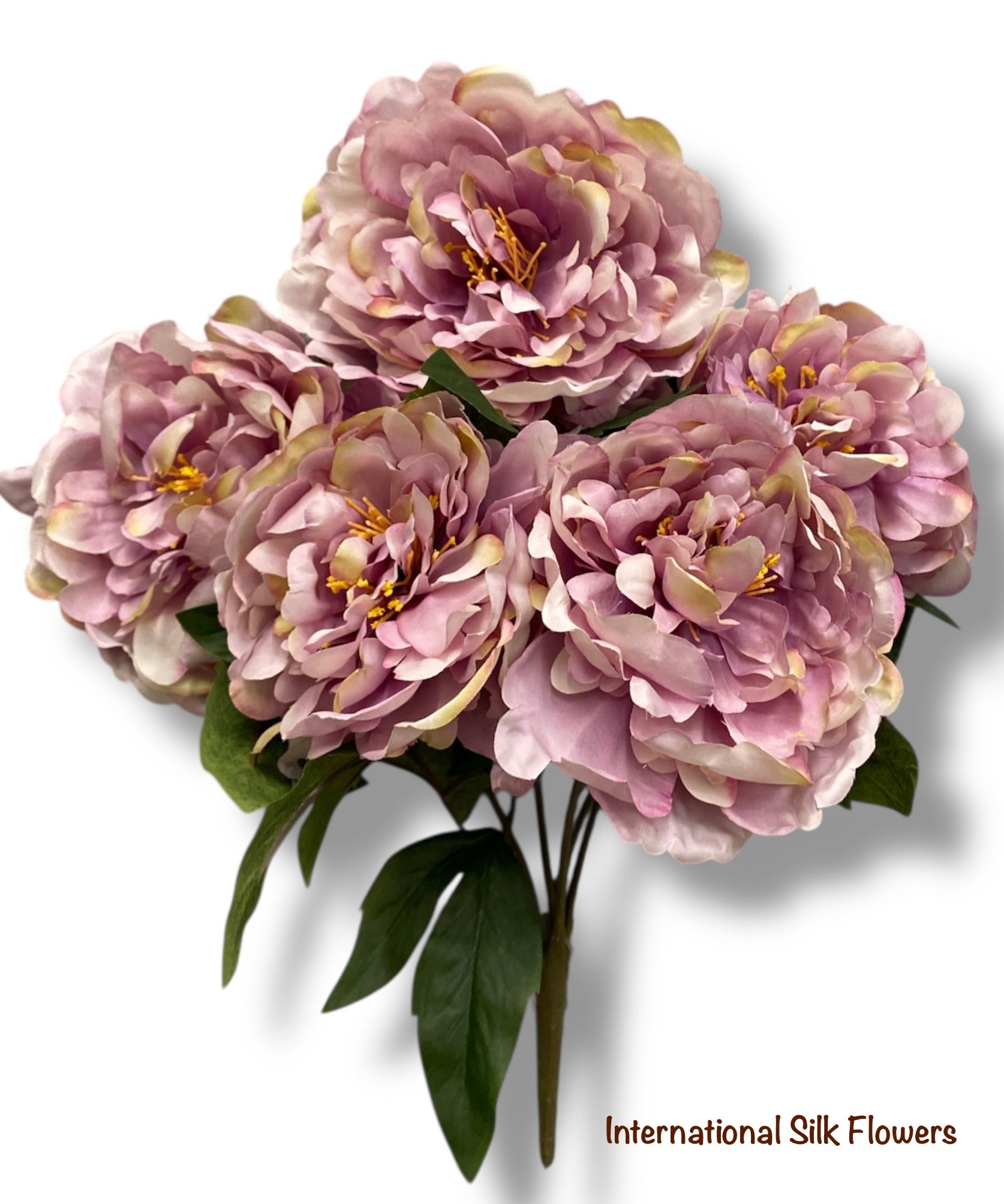 17'' Silk Peony Bush ( FBP791-Lavender )