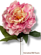 17'' Silk Peony Bush ( FBP791-Pink )