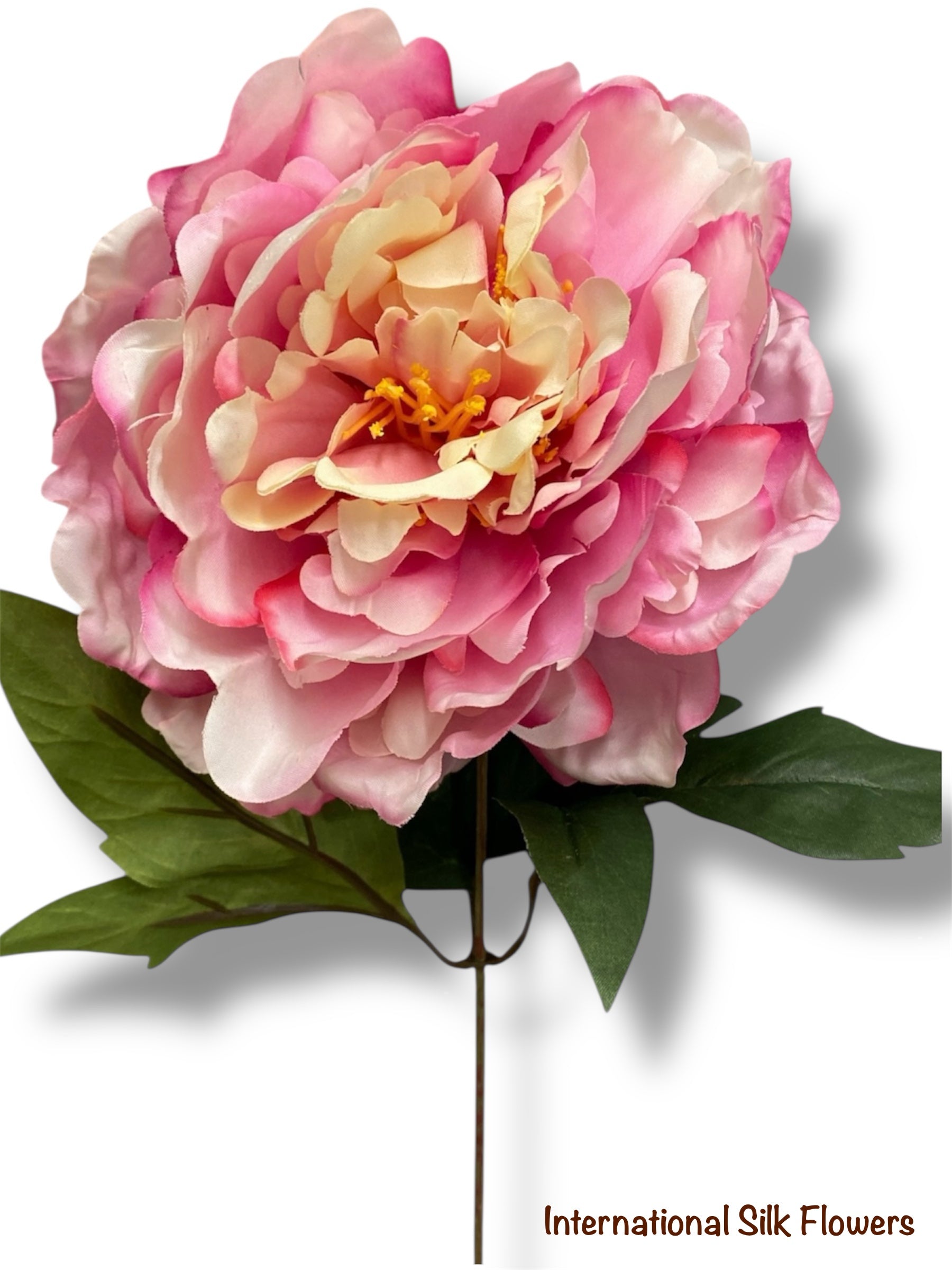 17'' Silk Peony Bush ( FBP791-Pink )