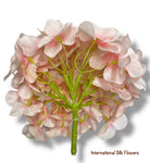 33" Silk Single Stem Hydrangea ( INT8003-Soft Pink )