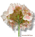 33" Silk Single Stem Hydrangea ( INT8003-Blush Pink )