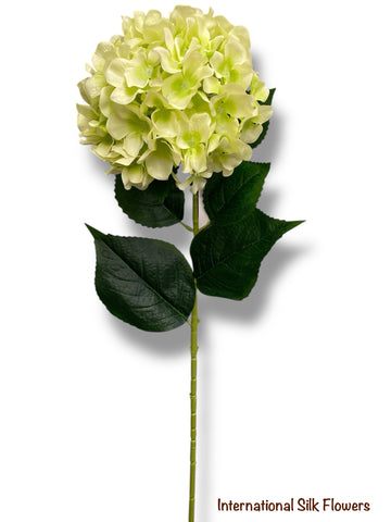 33" Silk Single Stem Hydrangea ( INT8003-Green )