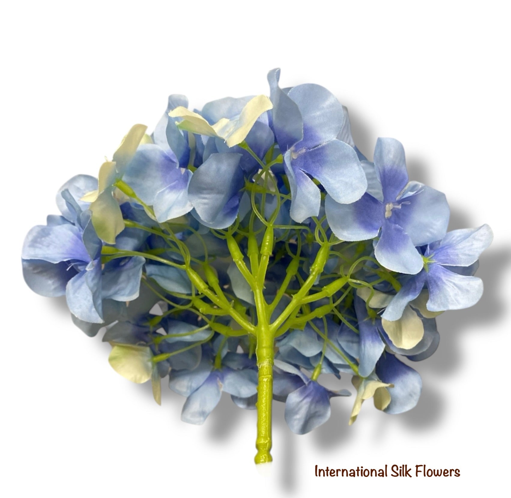 33" Silk Single Stem Hydrangea ( INT8003-Blue )