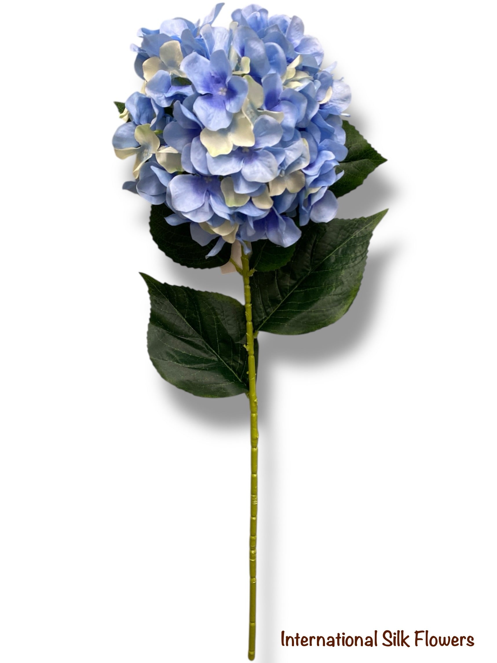 33" Silk Single Stem Hydrangea ( INT8003-Blue )