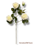 27.5'' Single Open Rose ( INT2326-Cream )