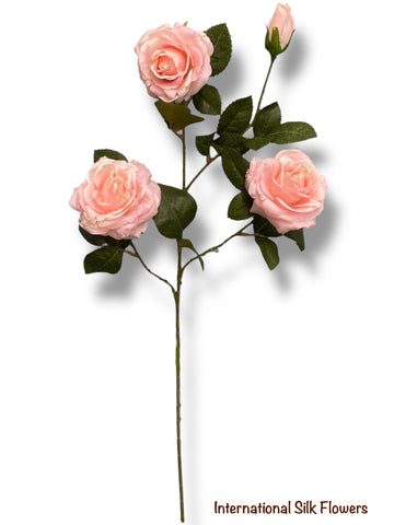 27.5'' Single Open Rose ( INT2326-Hot Pink )