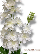 34'' Delphinium Spray ( SS201-#3 Cream )