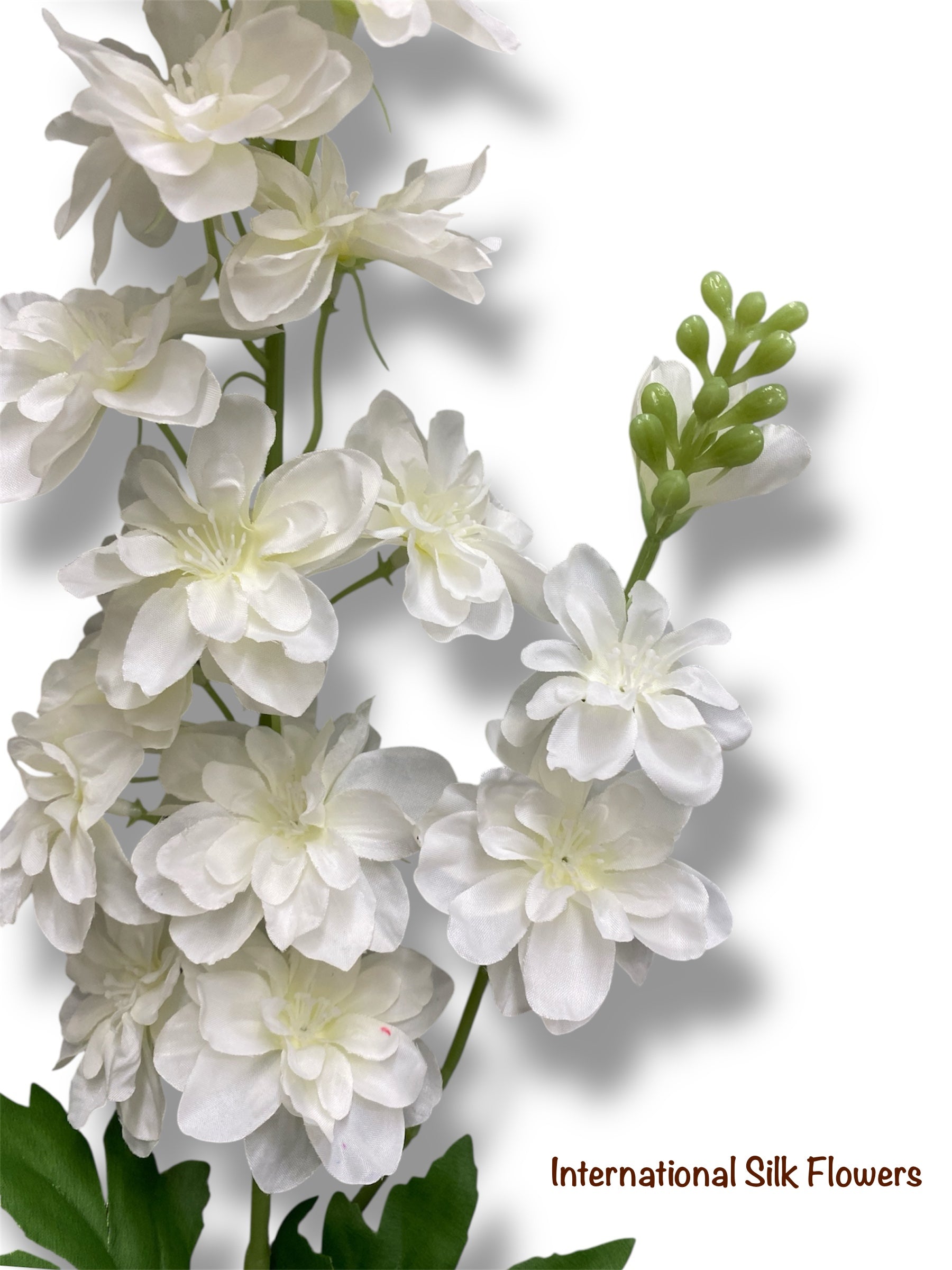 34'' Delphinium Spray ( SS201-#3 Cream )