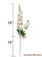 34'' Delphinium Spray ( SS201-#3 Cream )