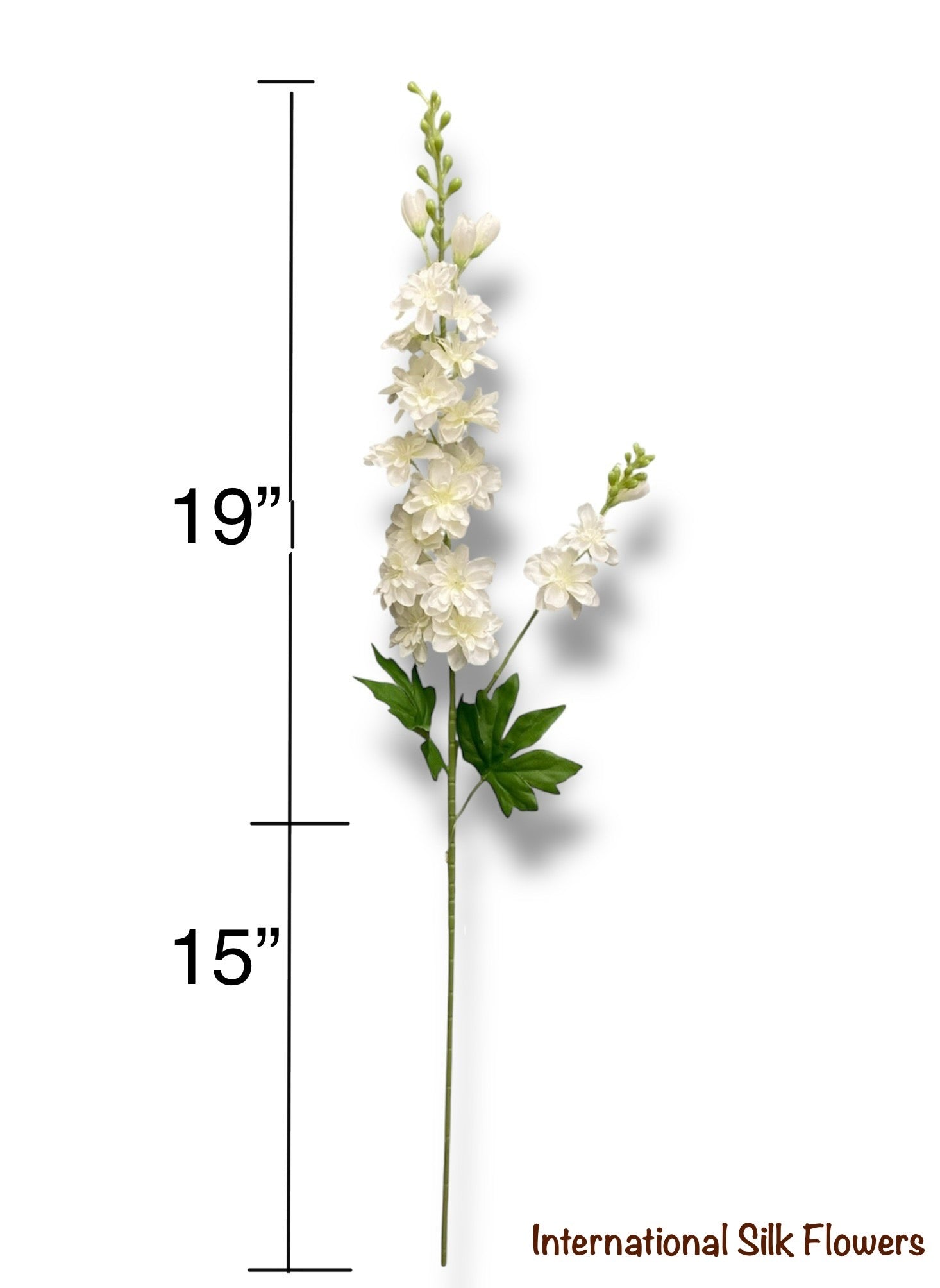 34'' Delphinium Spray ( SS201-#3 Cream )