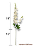 34'' Delphinium Spray ( SS201-#3 Cream )