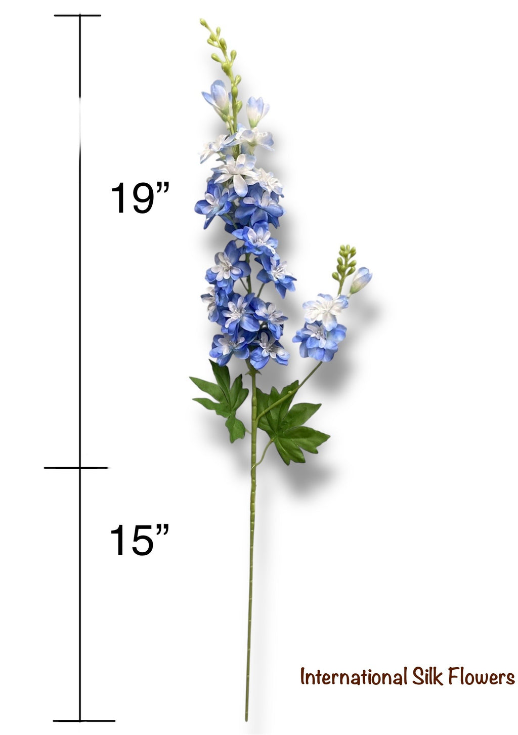 34'' Delphinium Spray ( SS201-#4 Blue )